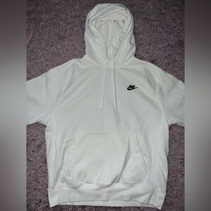 Nike White Hoodie